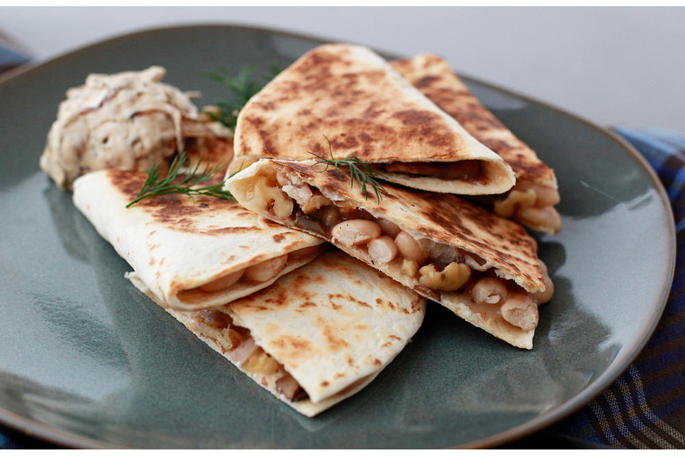 University Motor Company Columbia Sc >> Mushroom, White Bean, and Fontina Quesadillas with ... University Motor Company Columbia Sc >> Mushroom, White Bean, and Fontina Quesadillas with ...